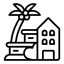 Resort check-in icon